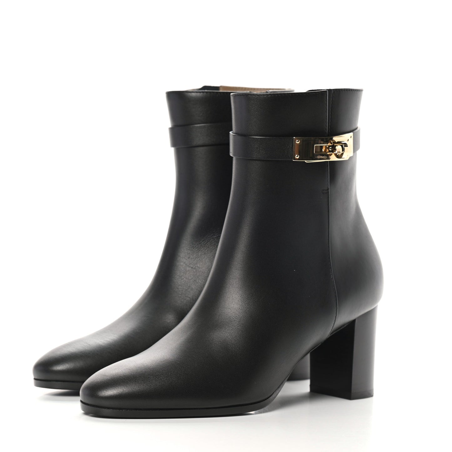 Calfskin Saint Germain Ankle Boots 37 Black