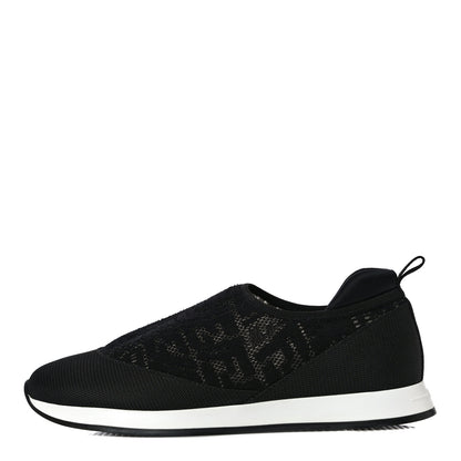 Fendi X SARAH COLEMAN Mesh FF Vertigo Runner Slip On Sneakers 36 Black 1 of 13