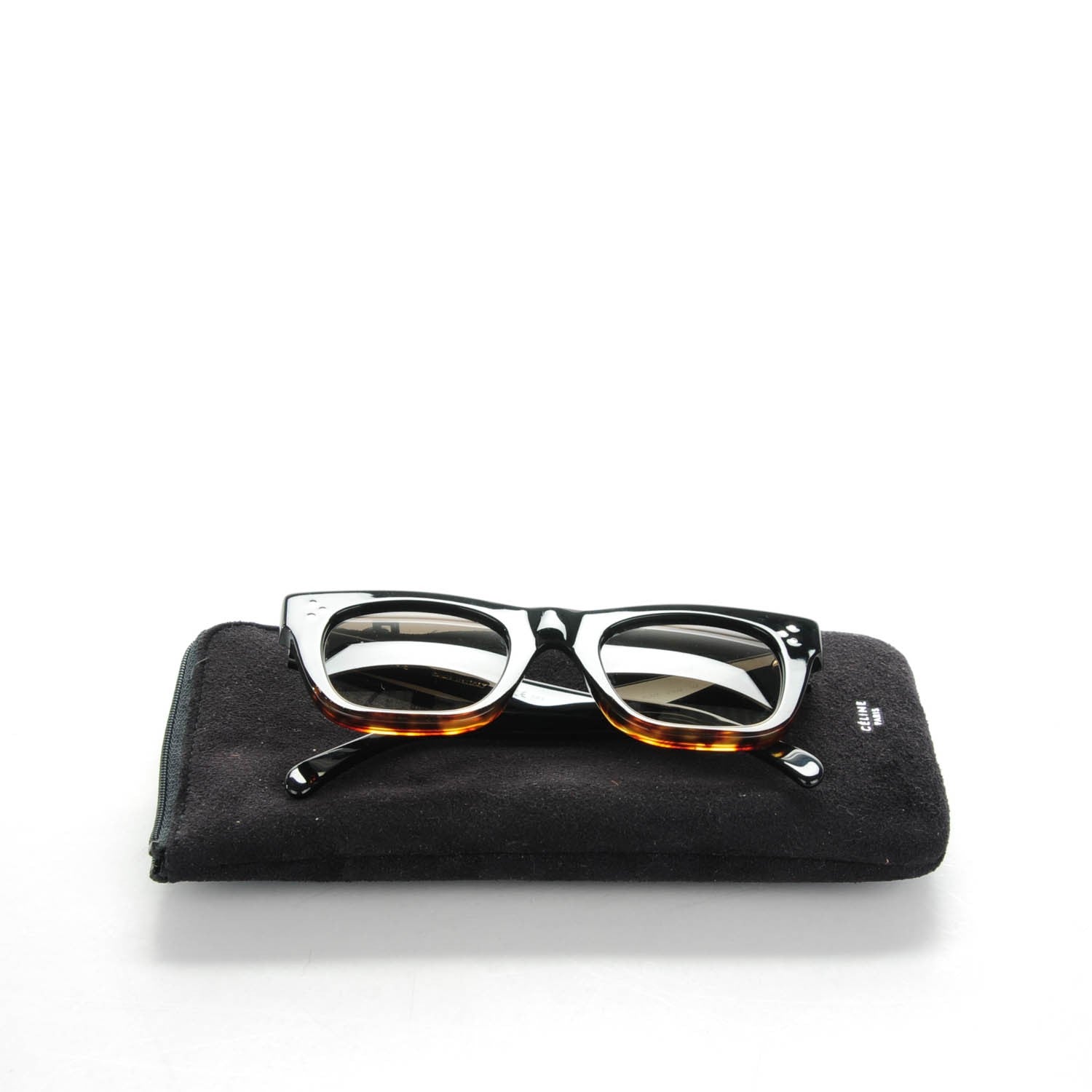 Celine Catherine Sunglasses CL 41090/S Black Havana 6 of 6