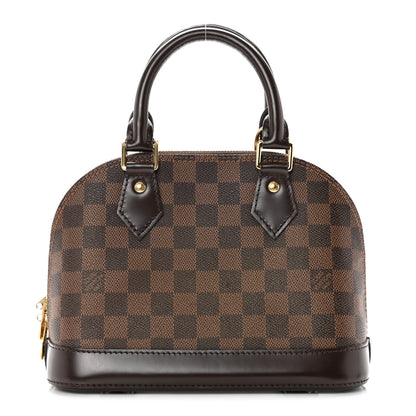 Louis Vuitton Damier Ebene Alma BB 1 of 7