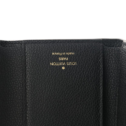 Louis Vuitton Empreinte Victorine Wallet Black 6 of 7
