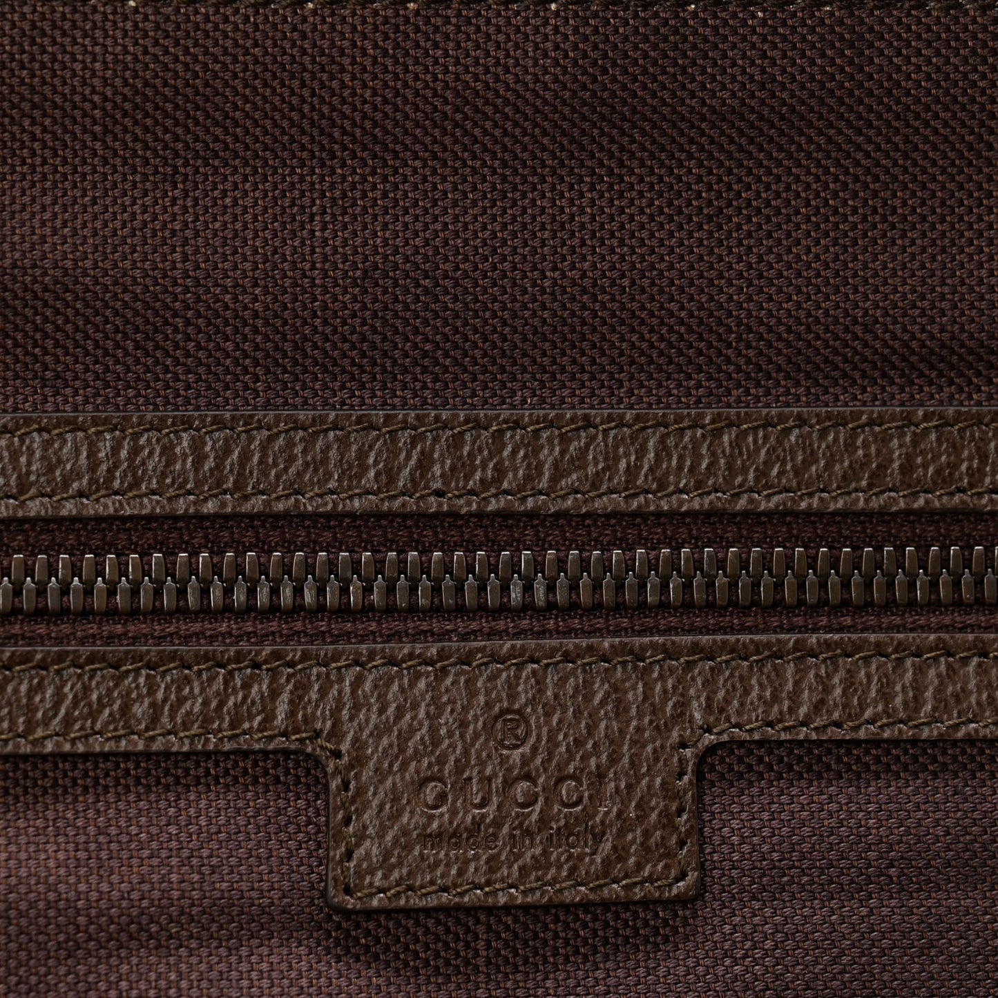 GG Supreme Monogram Web Savoy Garment Bag Beige Ebony New Acero