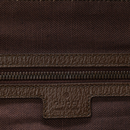 Gucci GG Supreme Monogram Web Savoy Garment Bag Beige Ebony New Acero 5 of 10