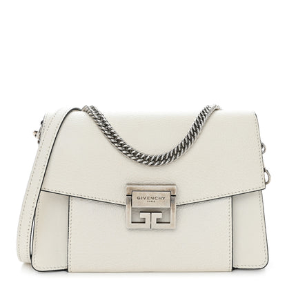 Givenchy Goatskin Small GV3 Shoulder Bag White 1 of 10