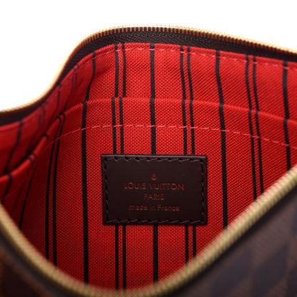 Louis Vuitton Damier Ebene Neverfull MM GM Pochette 6 of 7
