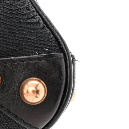 Gucci Monogram Horsebit Web Clutch Black 13 of 13