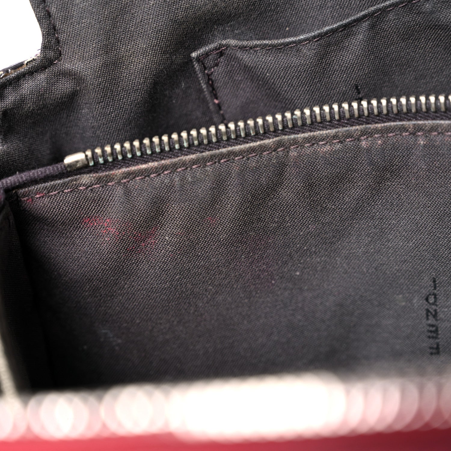 Fendi Vitello Dolce Marmol Large By The Way Boston Bag Ciliegia 19 of 32