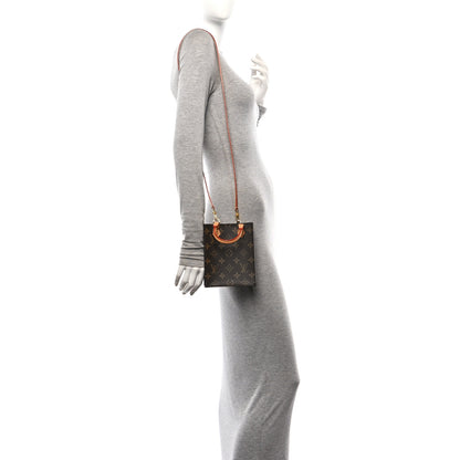 Louis Vuitton Monogram Petit Sac Plat 2 of 10