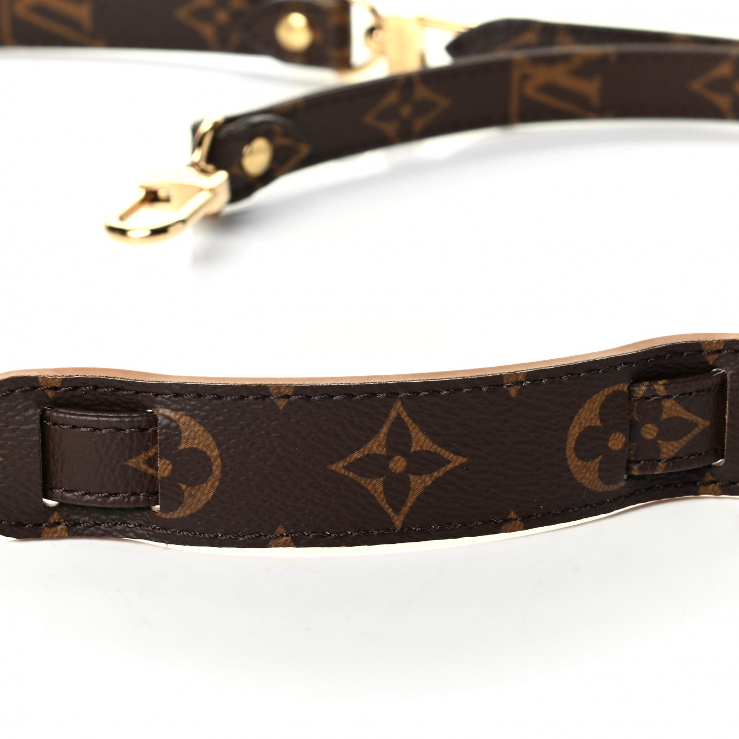 Louis Vuitton Monogram 16mm Adjustable Shoulder Strap 4 of 4