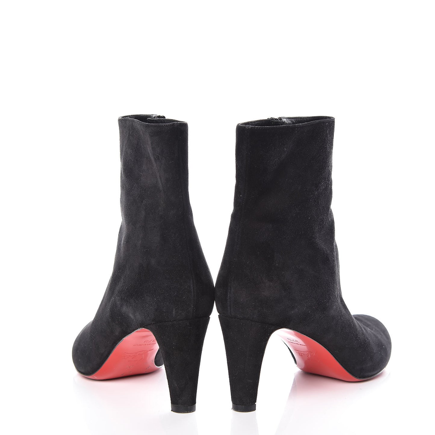Suede Top 70 Ankle Boots 37.5 Black