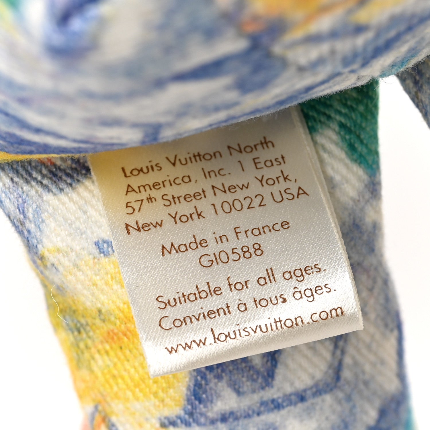 Louis Vuitton Monogram Pastel Colors Doudou Louis Multicolor 7 of 7