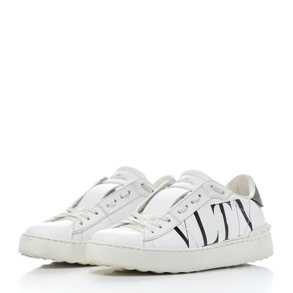 Valentino Garavani Calfskin VLTN Rockstud Open Sneakers 36 White 3 of 26