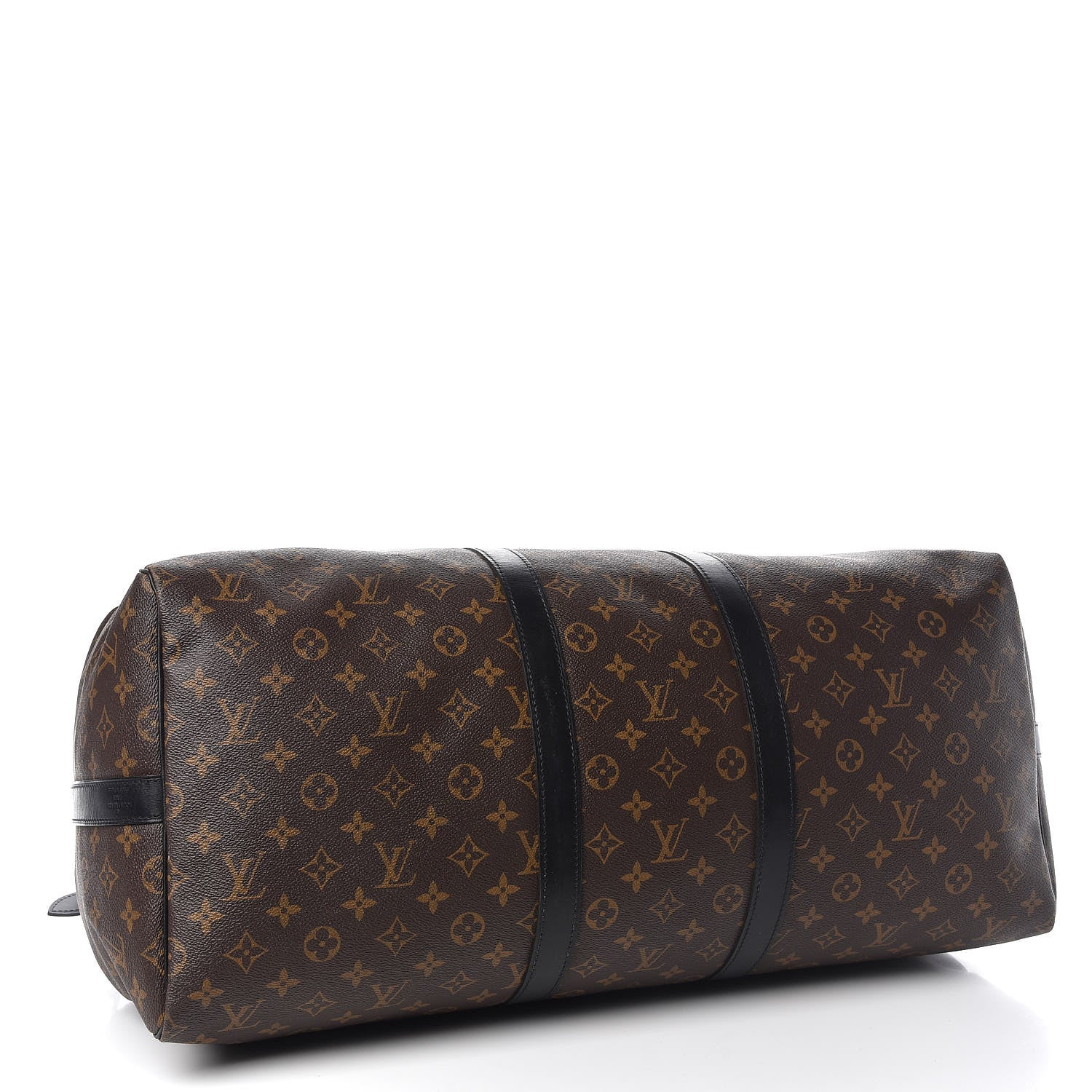 Louis Vuitton Monogram Macassar Keepall Bandouliere 55 4 of 22
