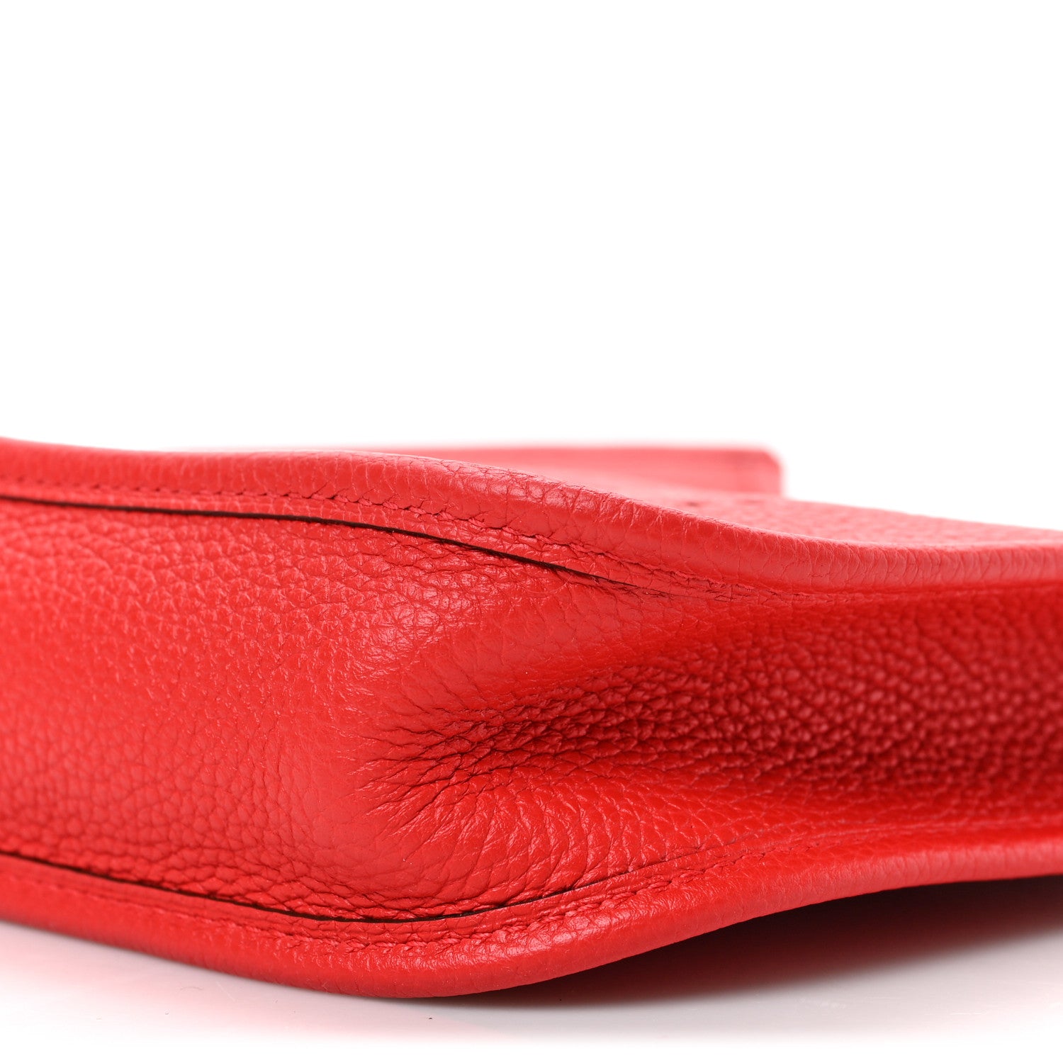Hermes Taurillon Clemence Evelyne TPM Rouge Tomate 8 of 8