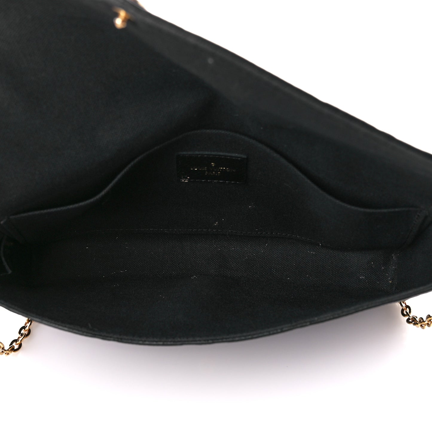 Empreinte Pochette Felicie Chain Wallet Black