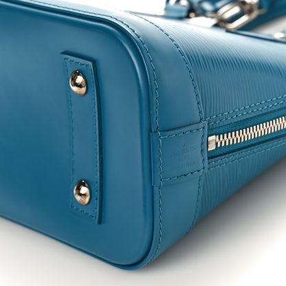 Louis Vuitton Epi Alma BB Cyan 8 of 8