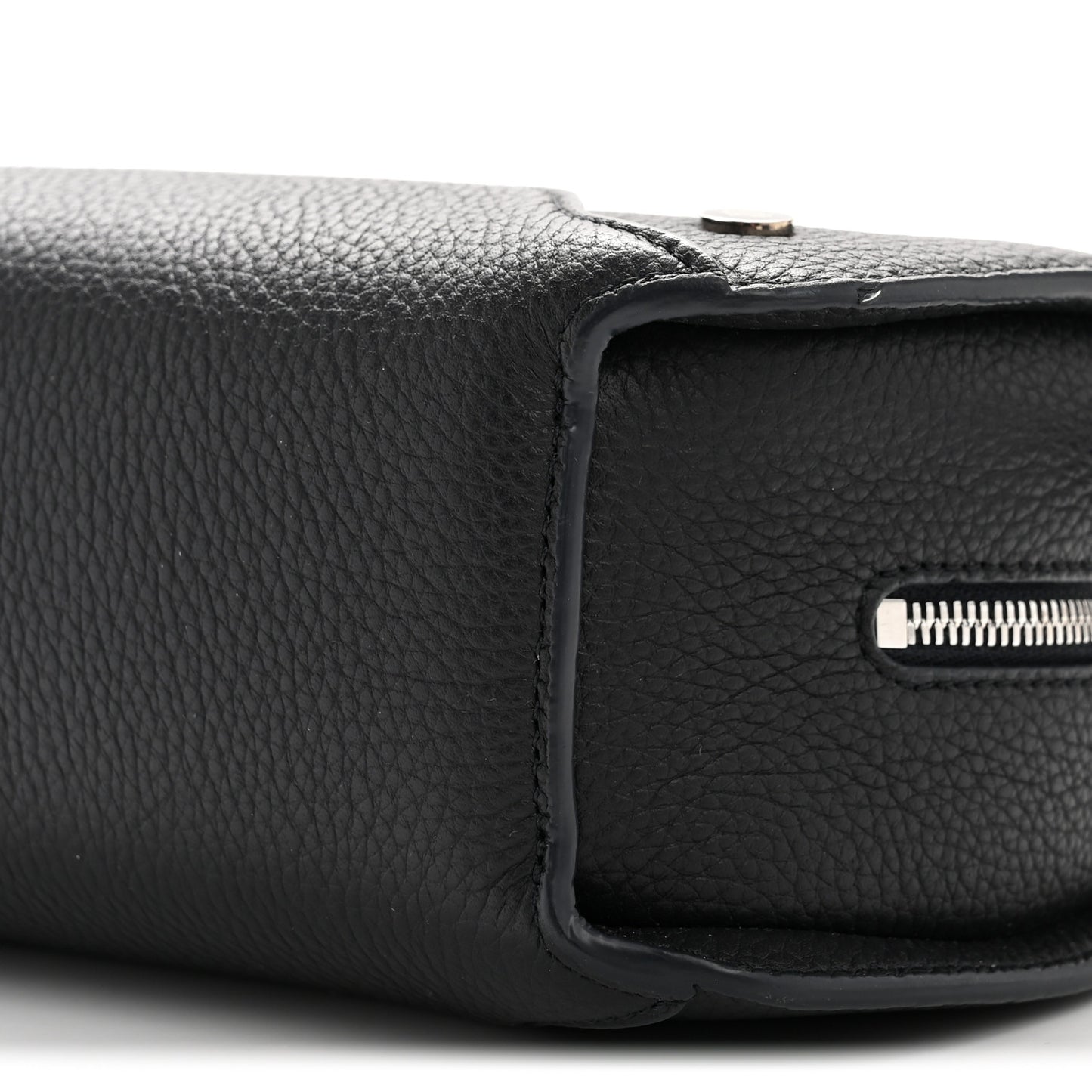 Grained Calfskin Sesia Crossbody Black