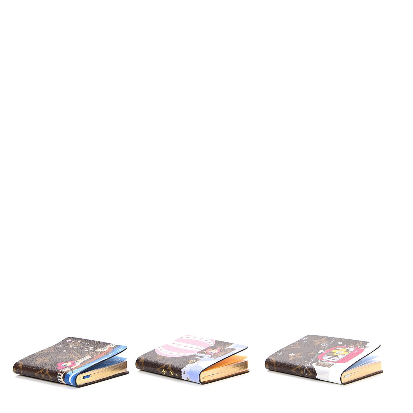 Monogram 2019 Christmas Animation Set of 3 Mini Jules Notebooks