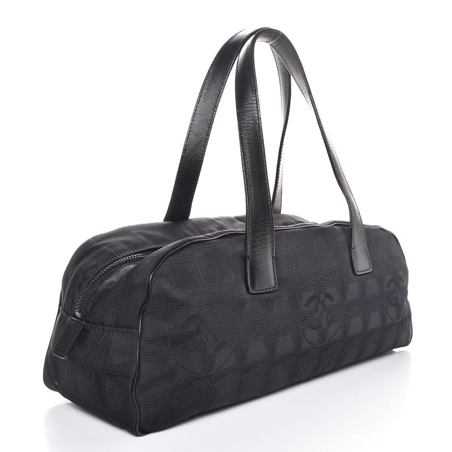 Nylon Travel Bowler Black