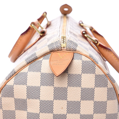 Louis Vuitton Damier Azur Speedy 30 7 of 16