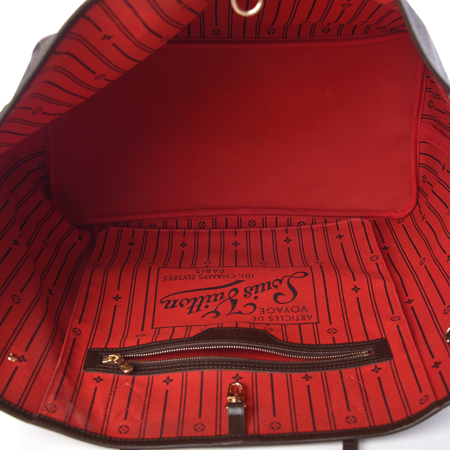 Louis Vuitton Damier Ebene Neverfull GM 5 of 11