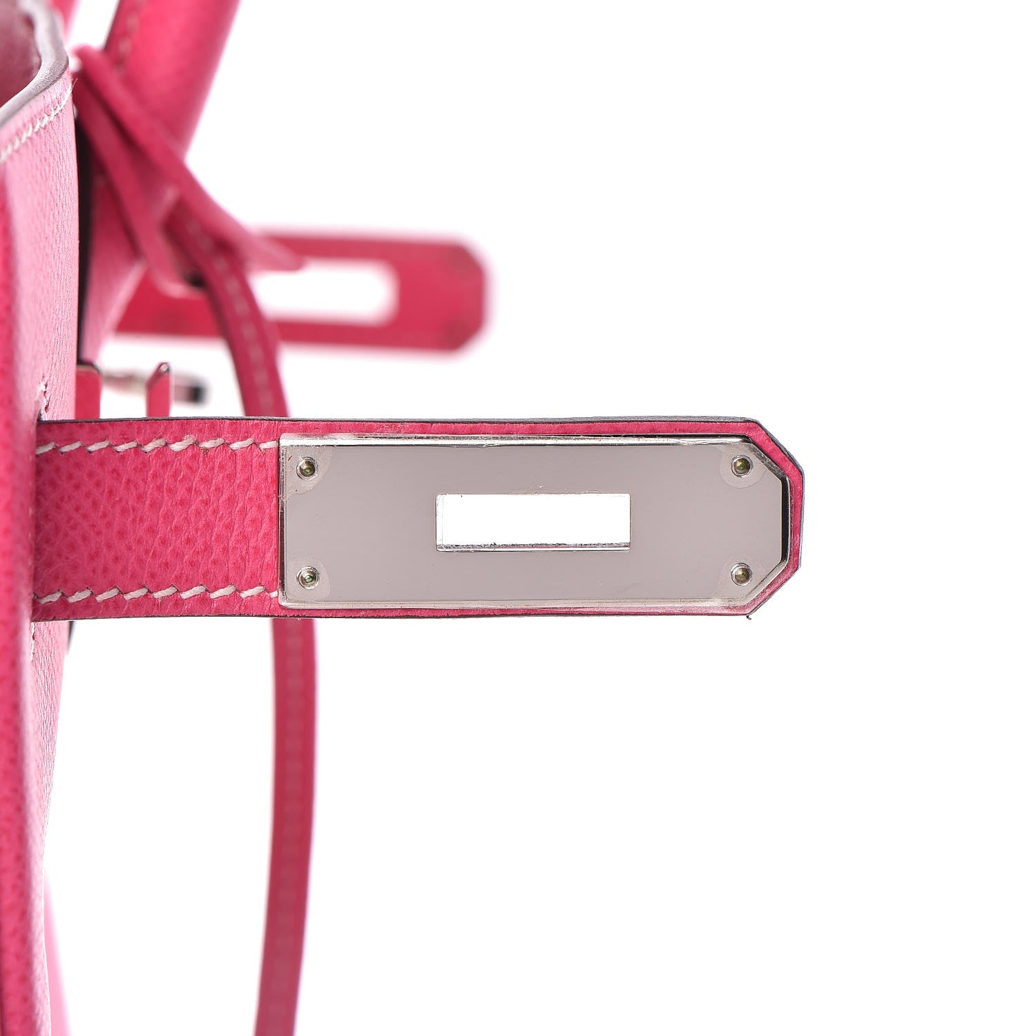 Hermes Epsom Candy Birkin 30 Rose Tyrien Rubis 17 of 31