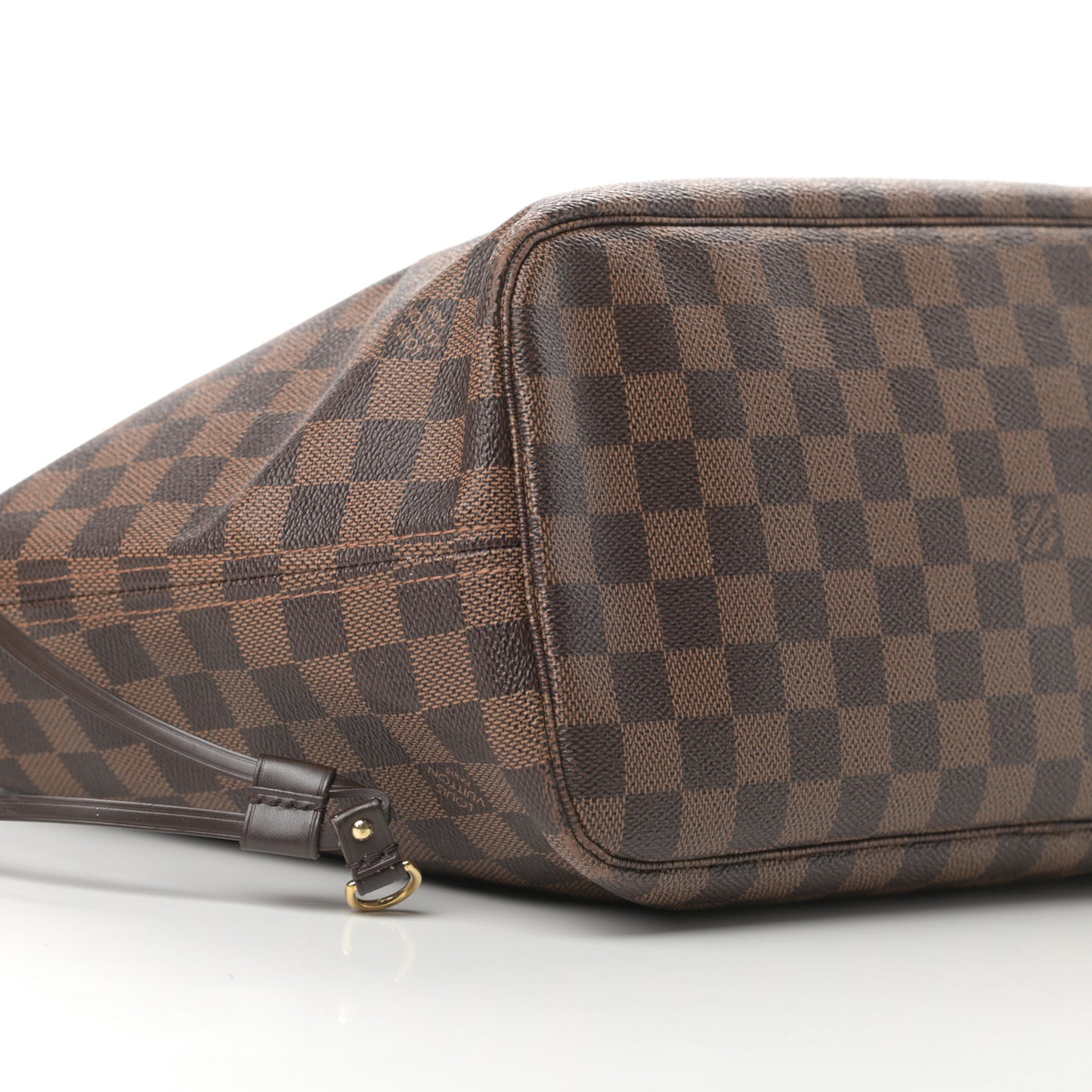 Damier Ebene Neo Neverfull MM Rose Ballerine