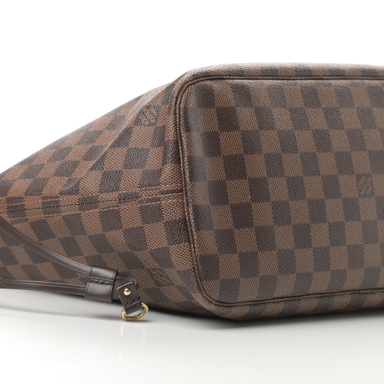 Louis Vuitton Damier Ebene Neo Neverfull MM Rose Ballerine 10 of 18