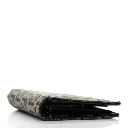 Fendi Zucchino Bi-Fold Wallet Navy 4 of 7