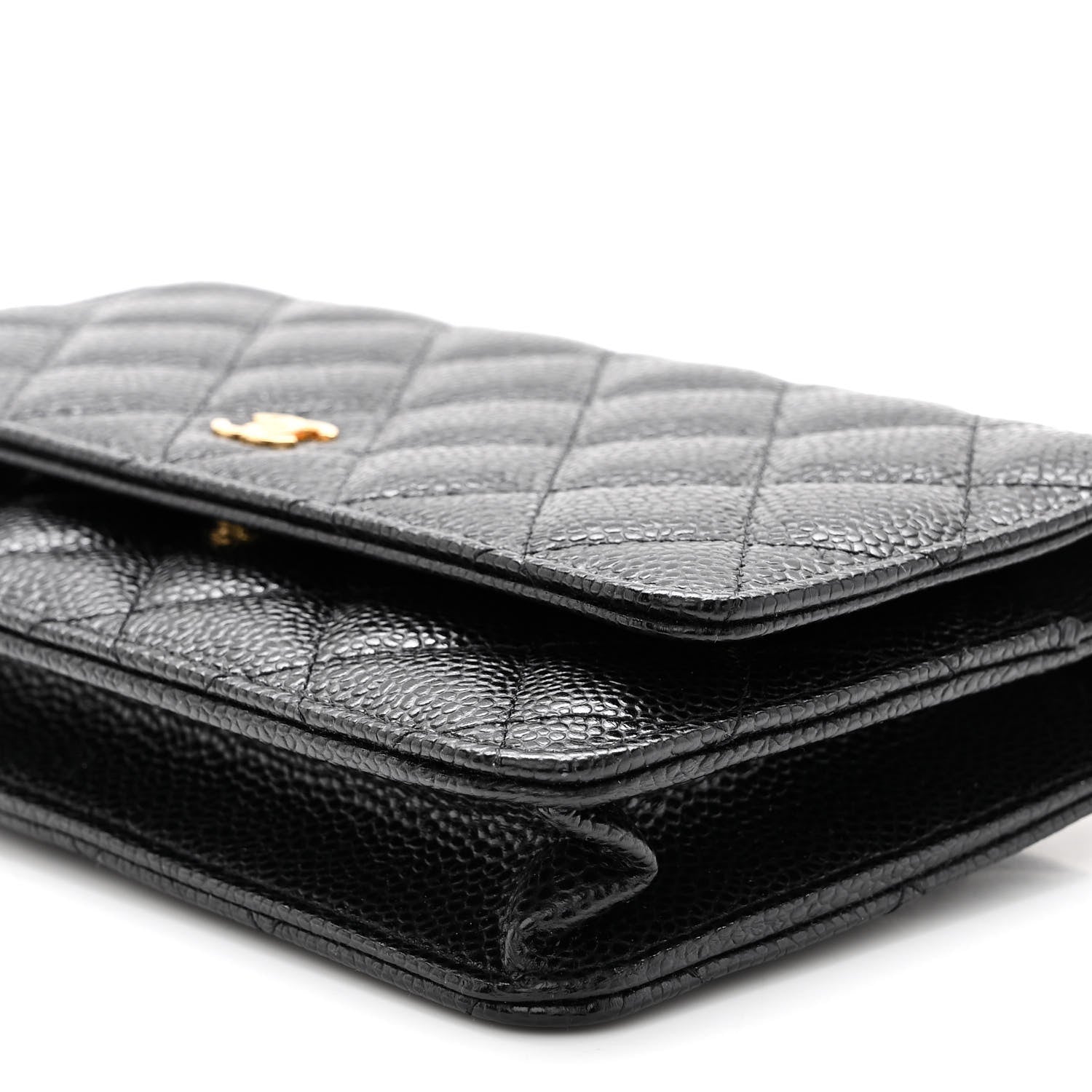 Chanel Caviar Quilted Wallet on Chain WOC Black 11 of 11