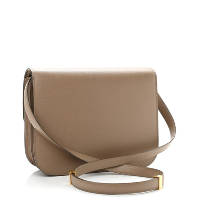 Celine Liege Calfskin Medium Classic Box Flap Bag Taupe 3 of 11