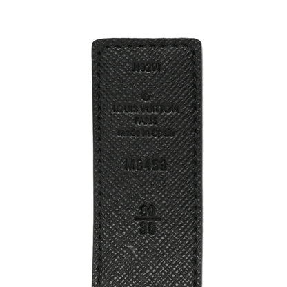 Louis Vuitton Calfskin Monogram 30mm LV Initiales Reversible Belt 90 36 Black 3 of 6