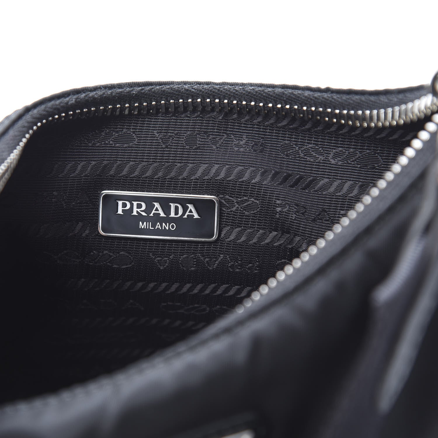 Prada Nylon Re-Edition 2005 Shoulder Bag Black 6 of 13
