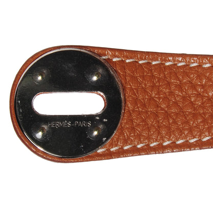 Hermes Taurillon Clemence Lindy 30 Gold 9 of 13