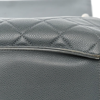 Chanel Caviar Quilted Large Retro Class Flap Grey 19 of 23