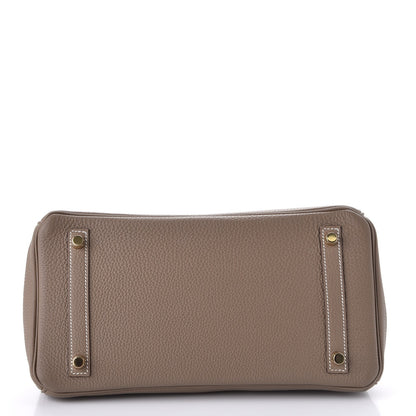 Hermes Togo Birkin 30 Etoupe 7 of 38