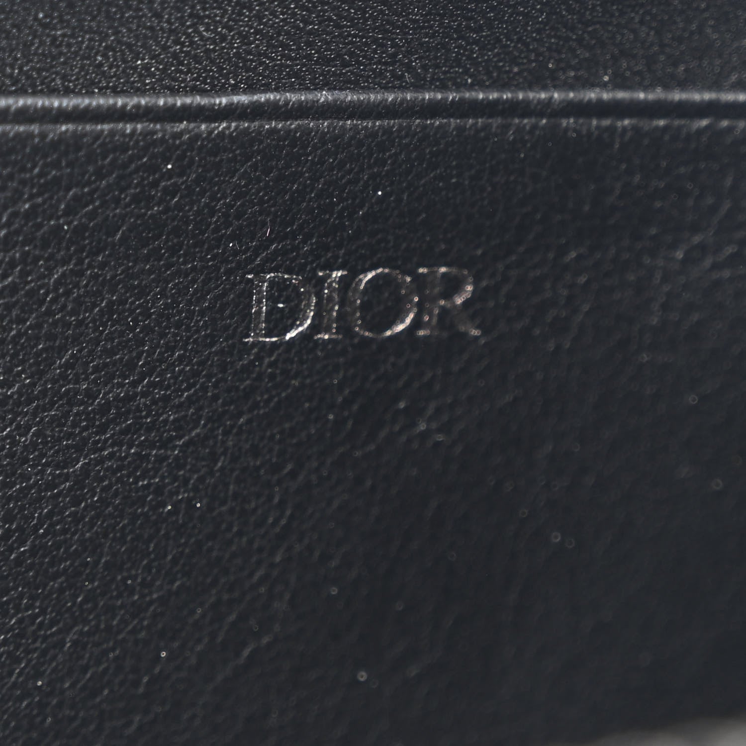 Christian Dior Oblique Zipped With Strap Pouch Blue Black 7 of 13