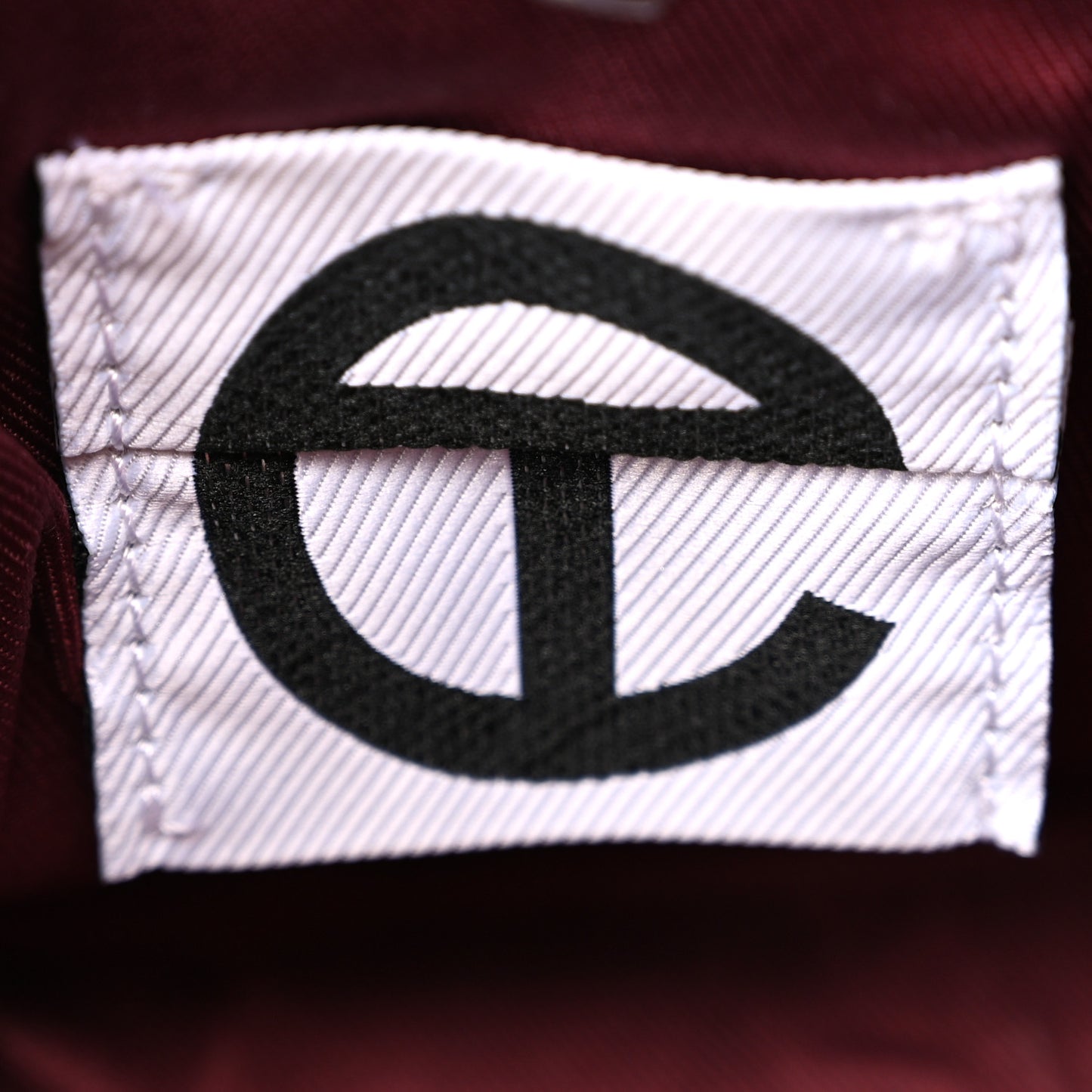 Vegan Leather Small Shopping Bag Oxblood