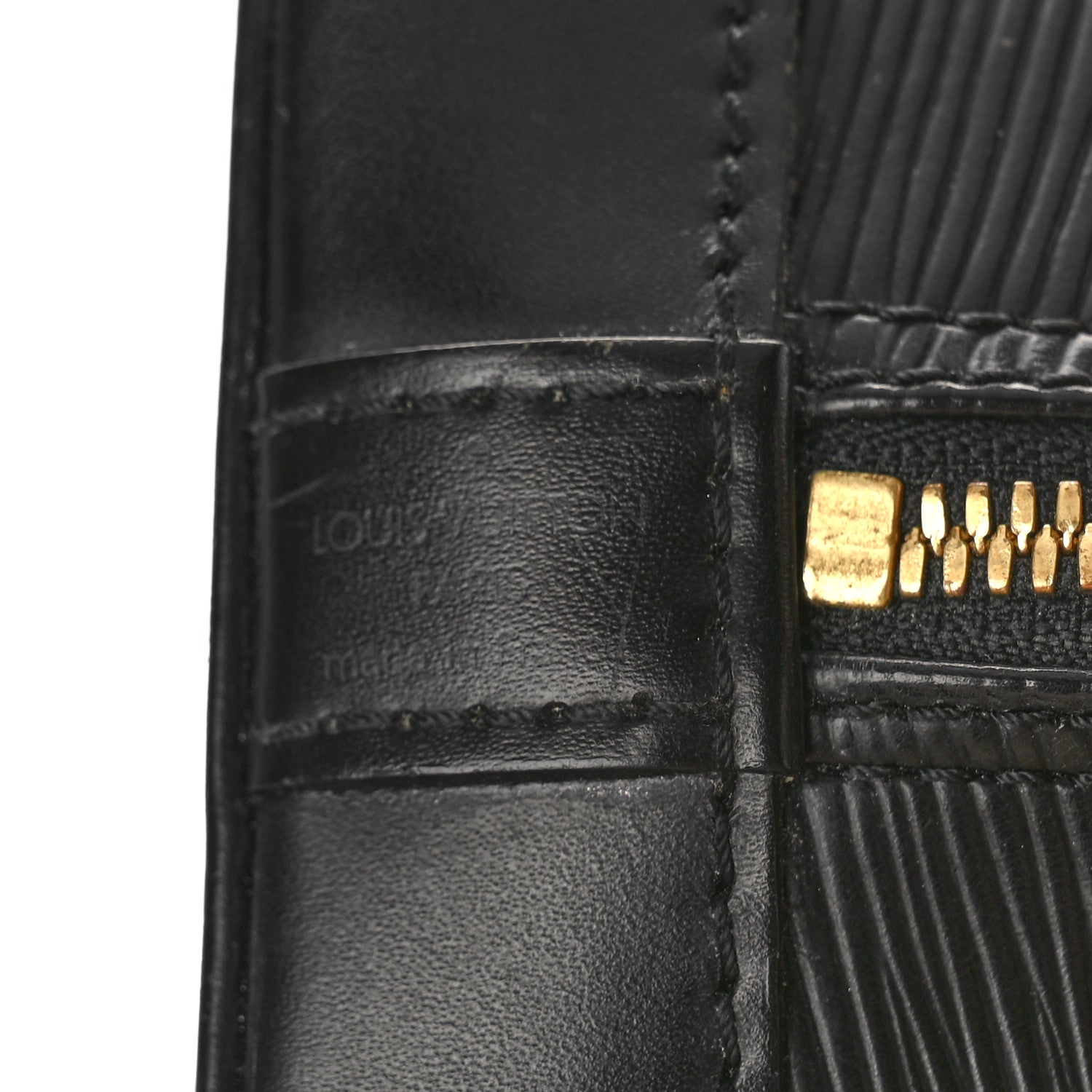 Louis Vuitton Epi Alma PM Black 6 of 10