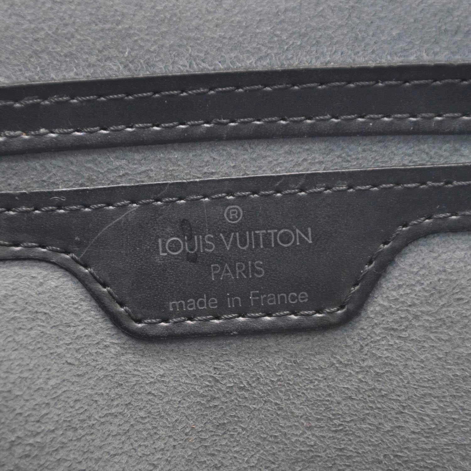 Louis Vuitton Epi Saint Jacques PM Long Straps Black 7 of 9