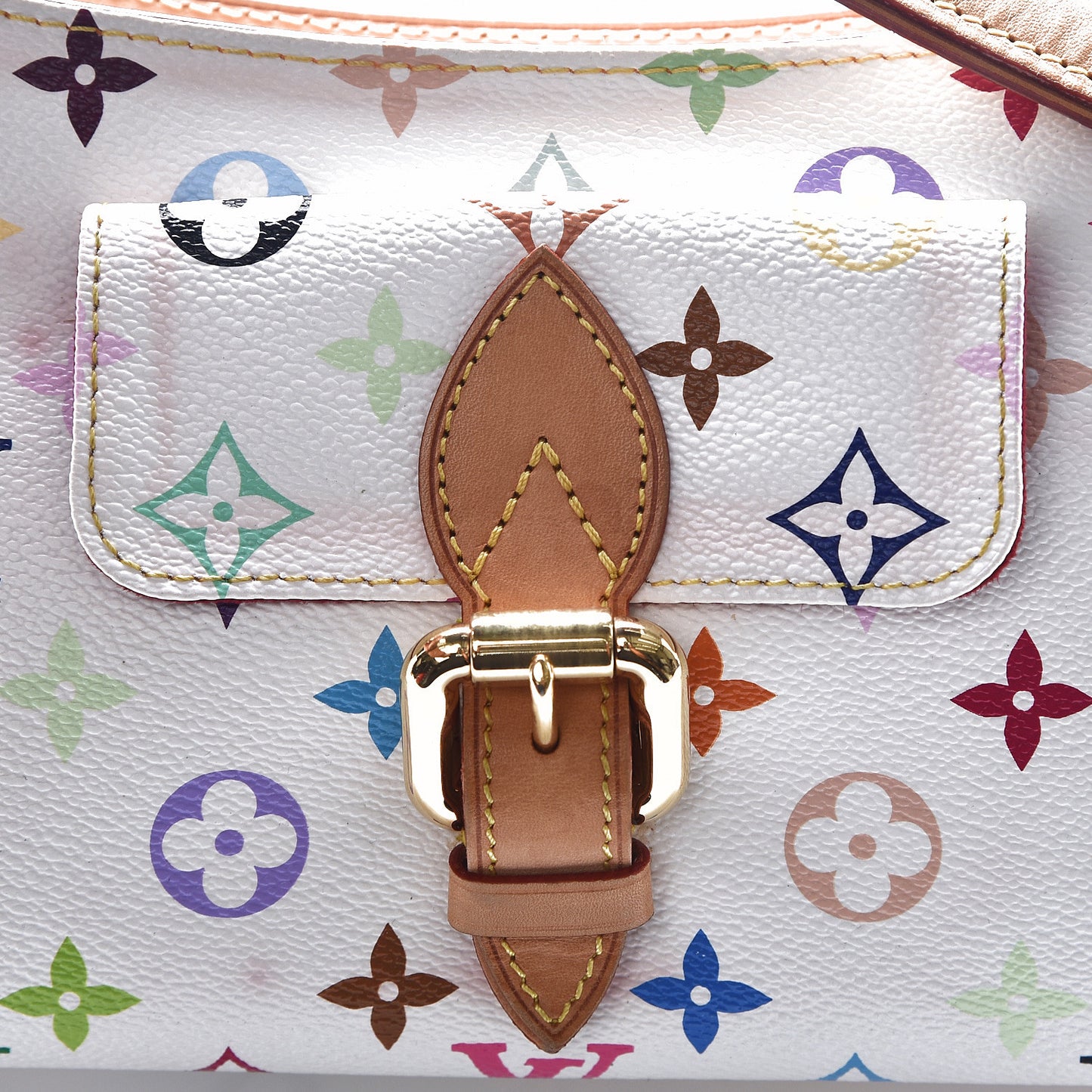 Monogram Multicolor Eliza White