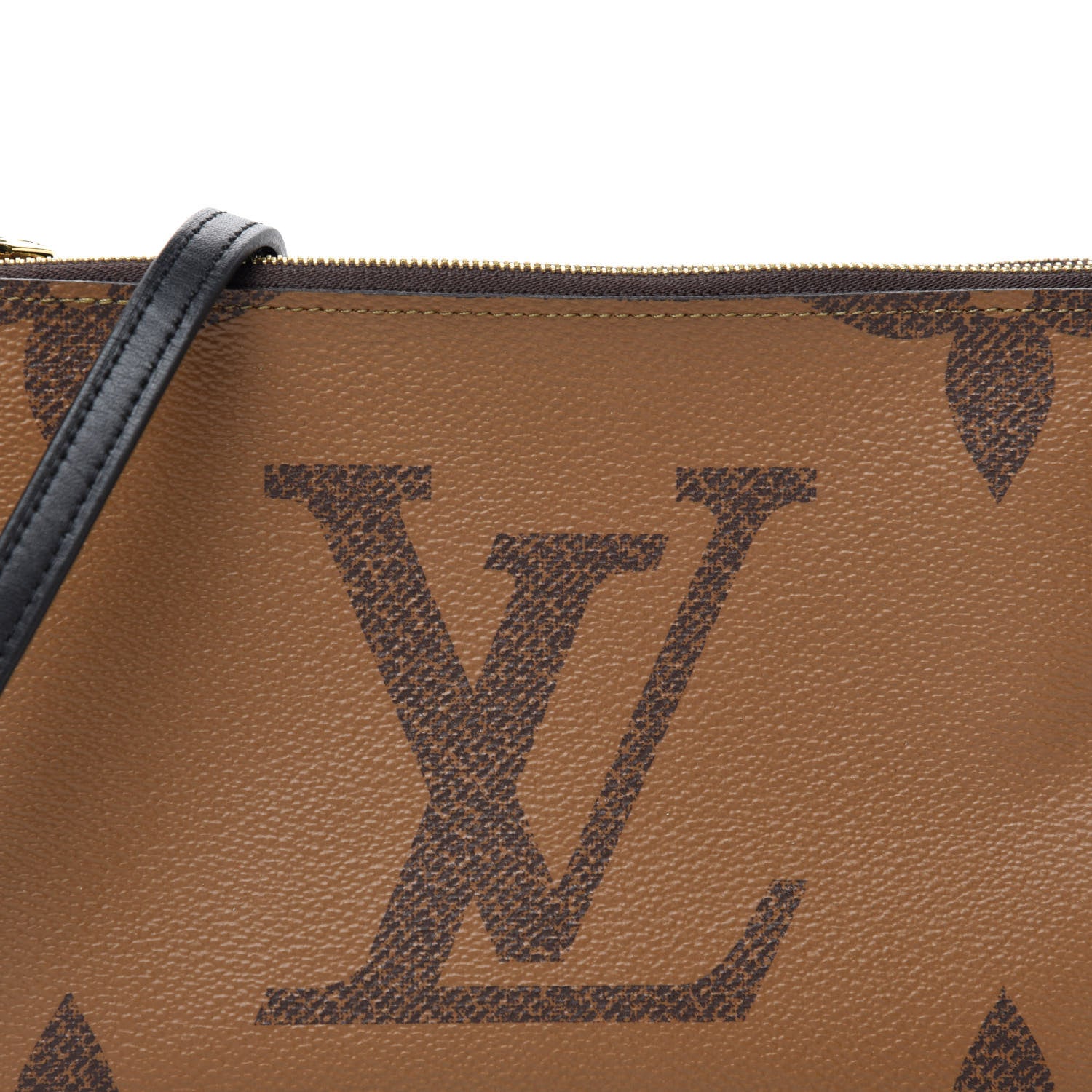 Louis Vuitton Reverse Monogram Giant Double Zip Pochette 10 of 11