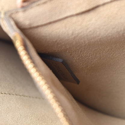 Chloe Calfskin Suede Medium Faye Shoulder Bag Motty Grey 7 of 14
