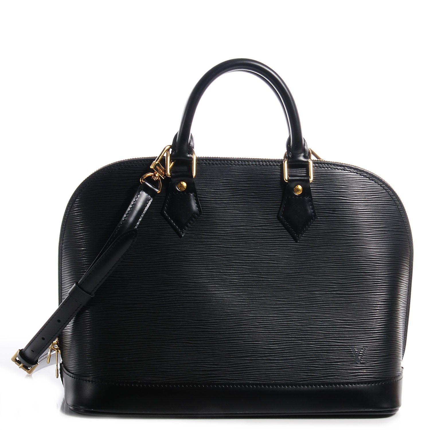 Louis Vuitton Epi Alma PM Black 1 of 7