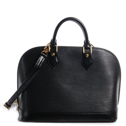 Louis Vuitton Epi Alma PM Black 1 of 7
