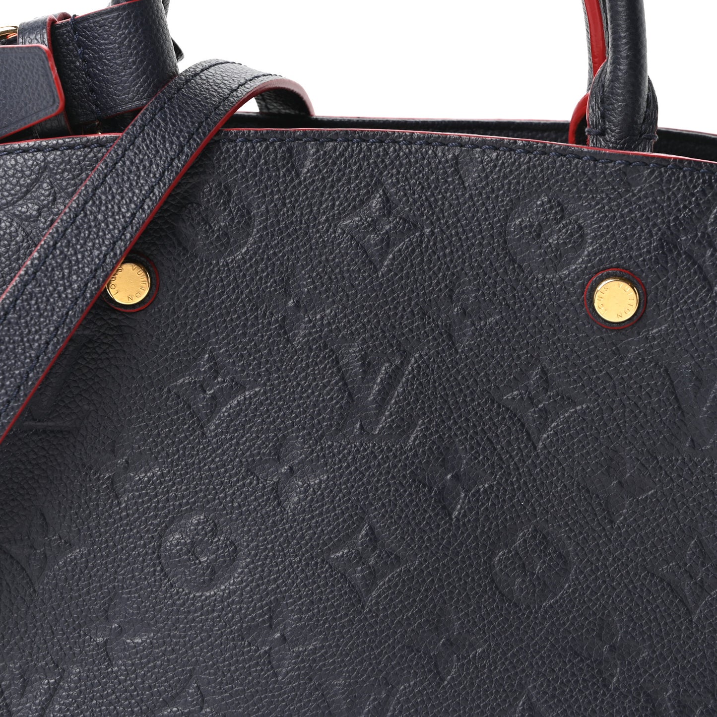 Empreinte Montaigne BB Marine Rouge