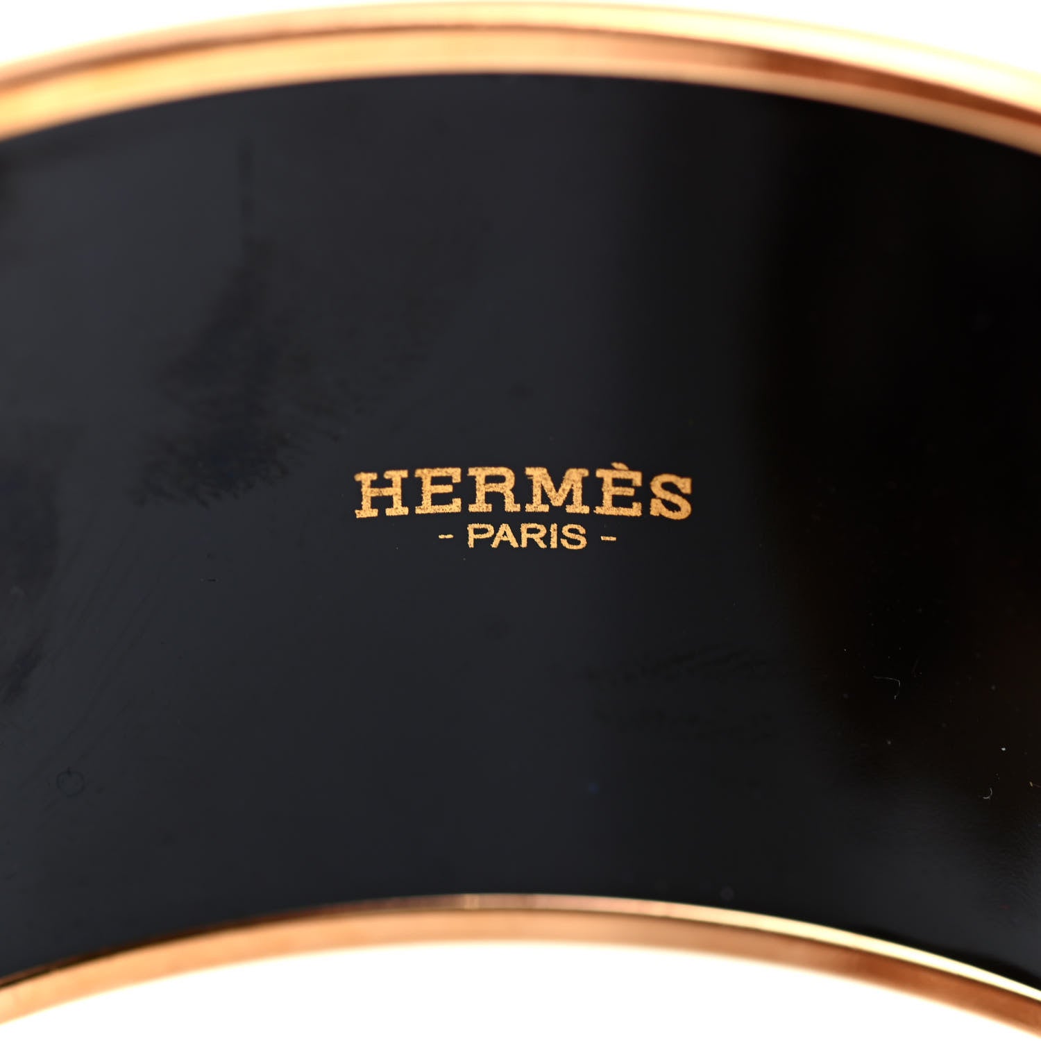 Hermes Enamel Printed Extra Wide Bracelet 70 4 of 6