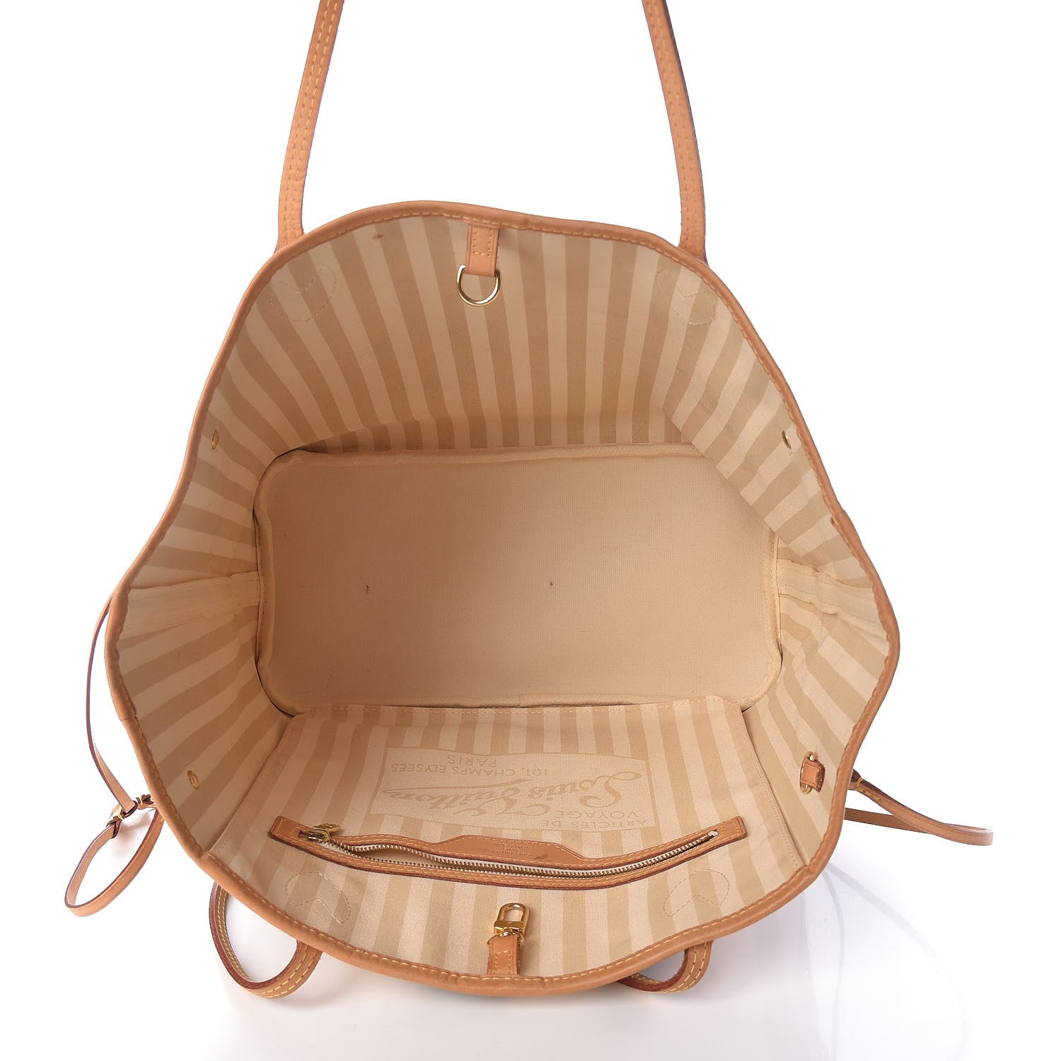 Louis Vuitton Monogram Rayures Neverfull MM 5 of 23