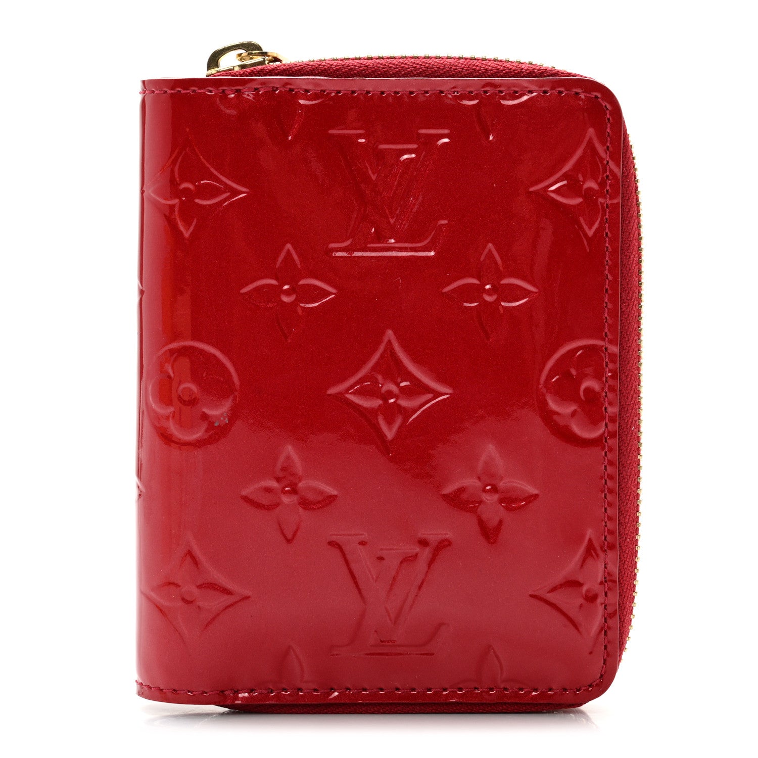 Louis Vuitton Vernis Broome Zip Wallet Pomme D'Amour 1 of 12