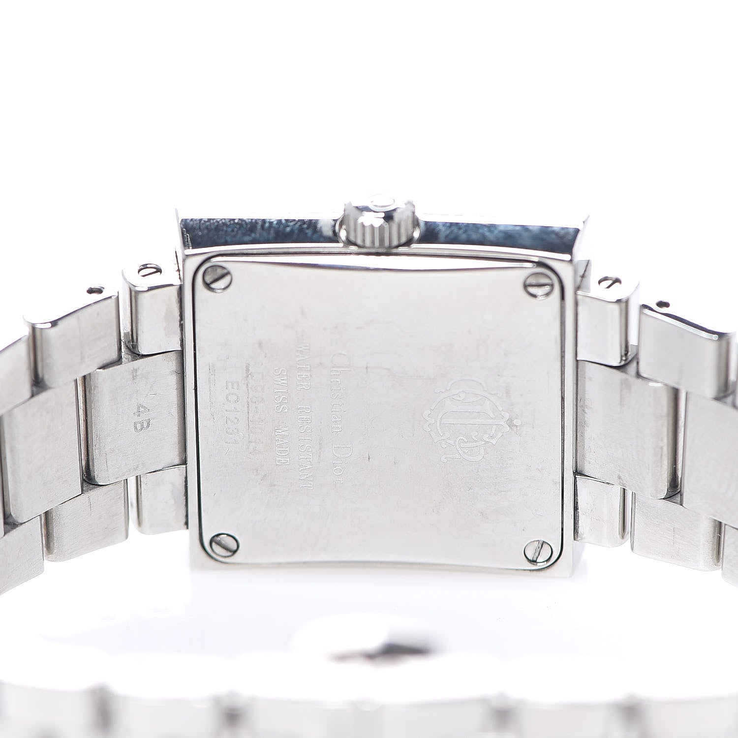 Christian Dior Stainless Steel Diamond 24mm Riva Quartz Watch 4 of 6